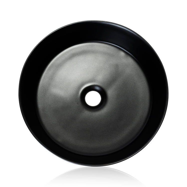 Round Counter Basin - Black