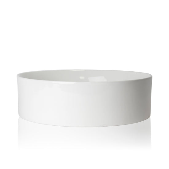 Round Counter Basin - White