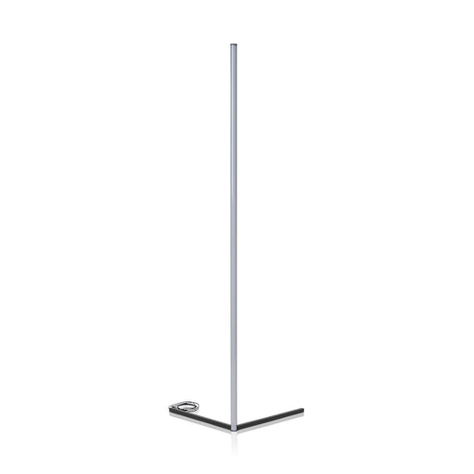 Corner Free Standing LED Floor Lamp - Black, Full Color Spectrum Including Warm & Cool White