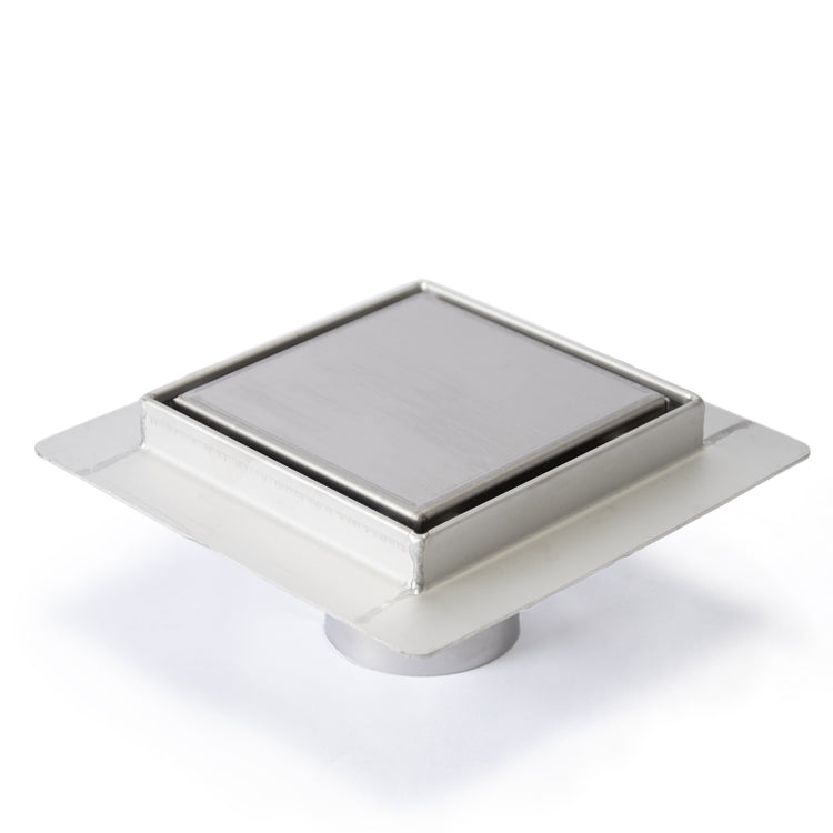 Shower Drain Square - Stainless Steel